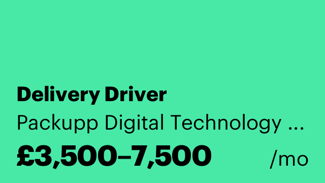 Delivery Driver