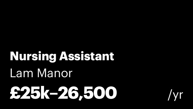 Nursing Assistant