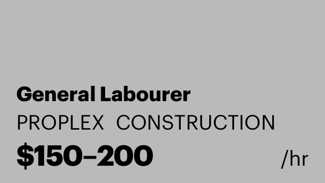 General Labourer