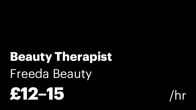 Beauty Therapist