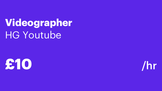 Videographer