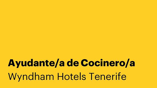 Ayudante/a de Cocinero/a