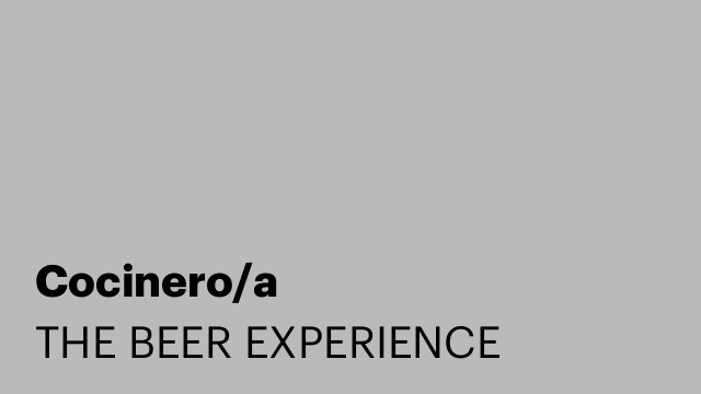 Cocinero/a