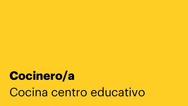 Cocinero/a