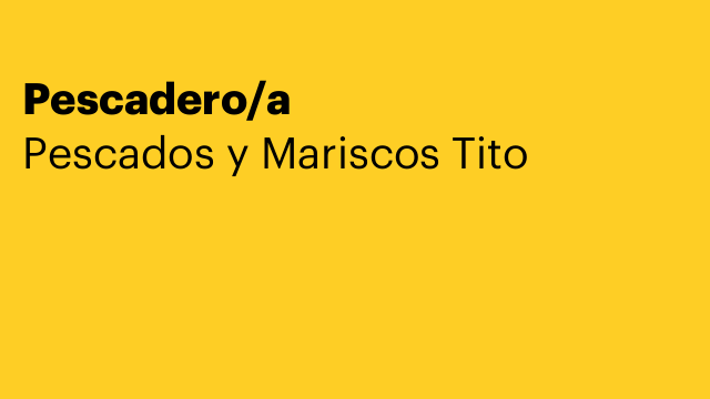 Pescadero/a