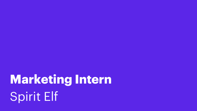 Marketing Intern