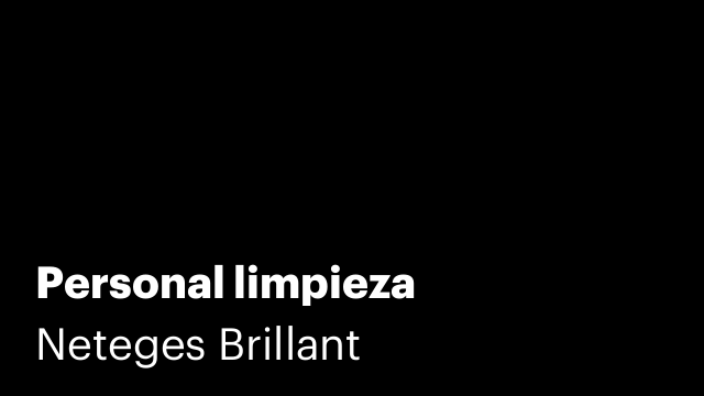 Personal limpieza