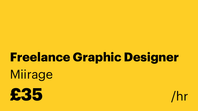 Freelance Graphic Designer
