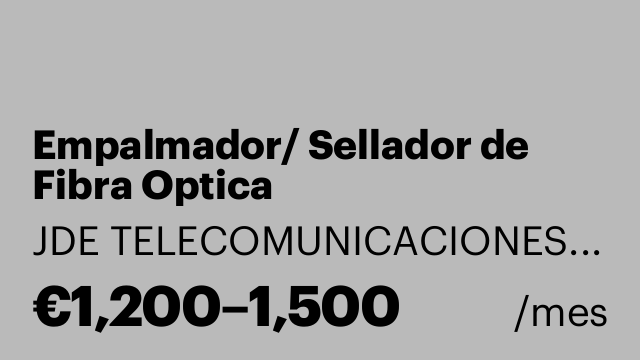 Empalmador/ Sellador de Fibra Optica