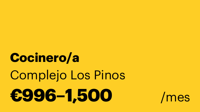 Cocinero/a