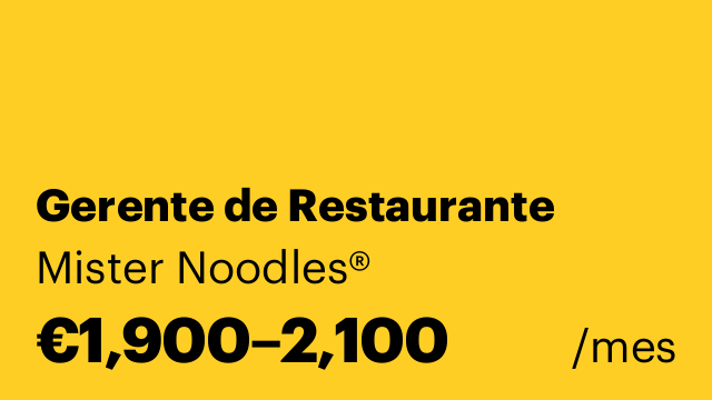 Gerente de Restaurante