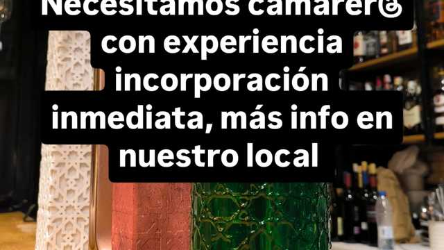 Camarero/a