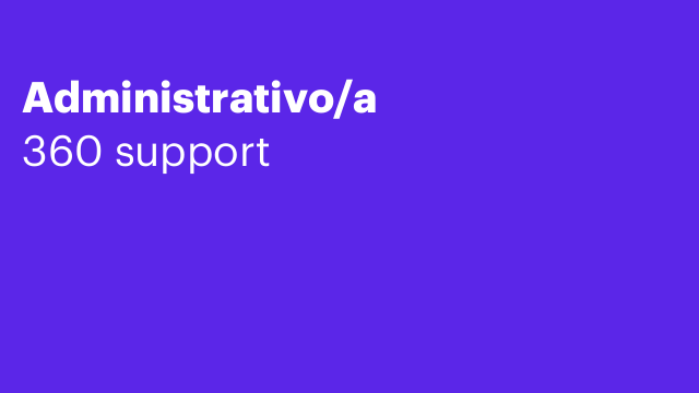 Administrativo/a