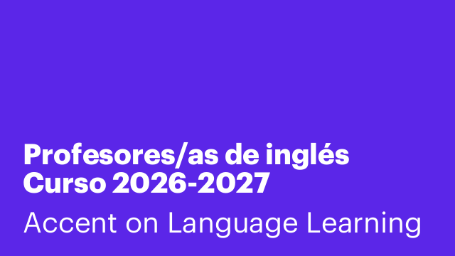 Profesores/as de inglés Curso 2026-2027