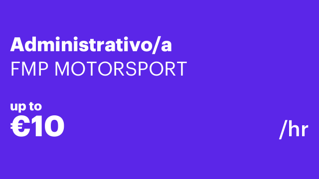 Administrativo/a