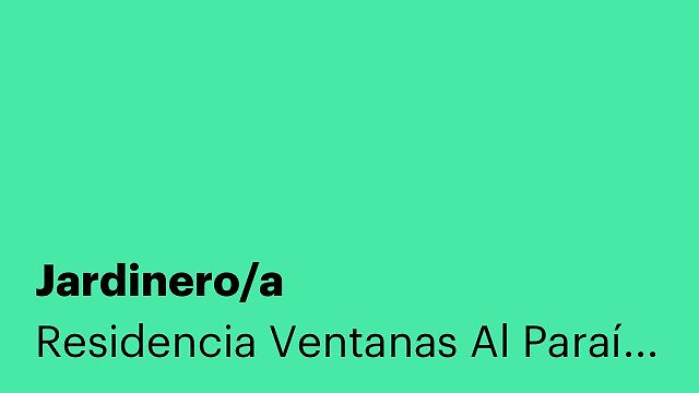 Jardinero/a