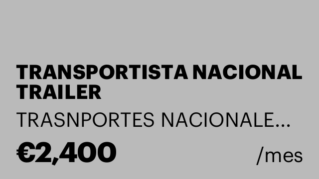 TRANSPORTISTA NACIONAL TRAILER