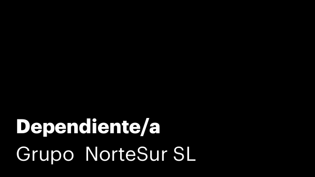 Dependiente/a