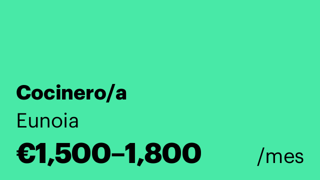 Cocinero/a