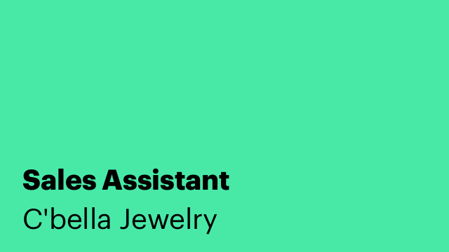 Sales Assistant