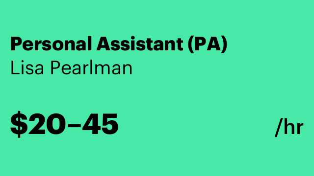 Personal Assistant (PA)