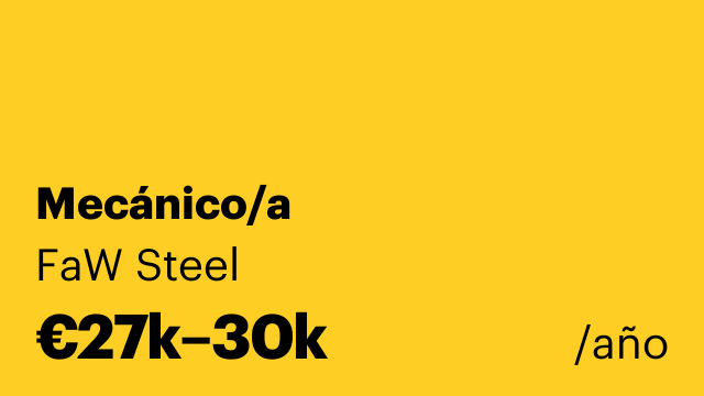 Mecánico/a