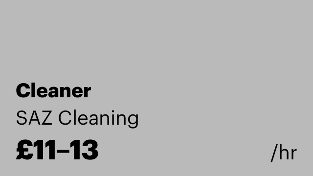 Cleaner