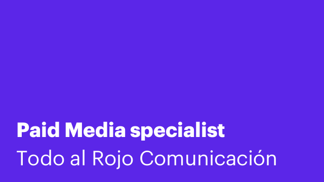 Paid Media specialist