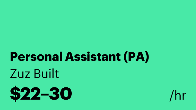 Personal Assistant (PA)