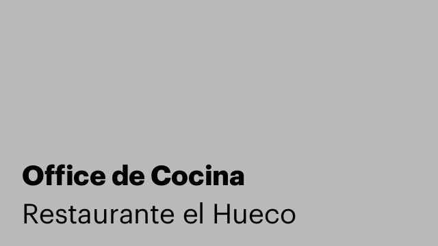 Office de Cocina