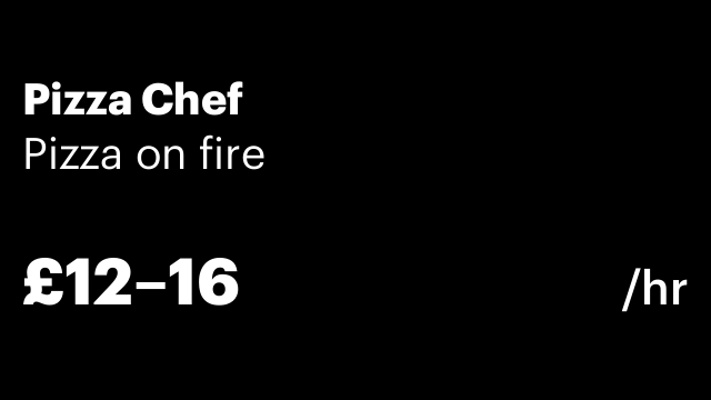 Pizza Chef
