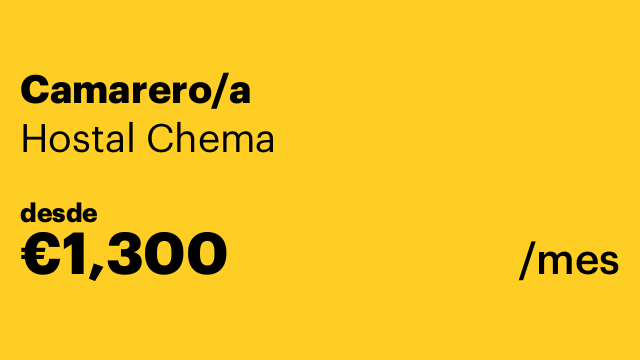 Camarero/a