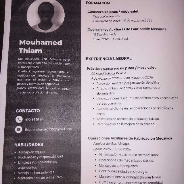 Candidate avatar