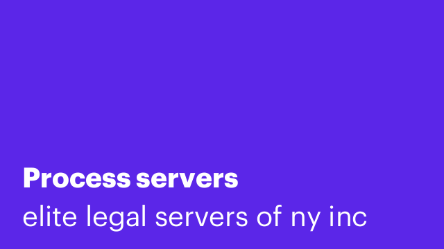 Process servers