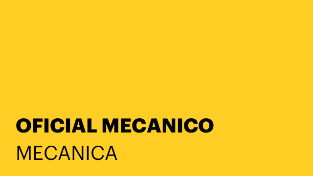OFICIAL MECANICO