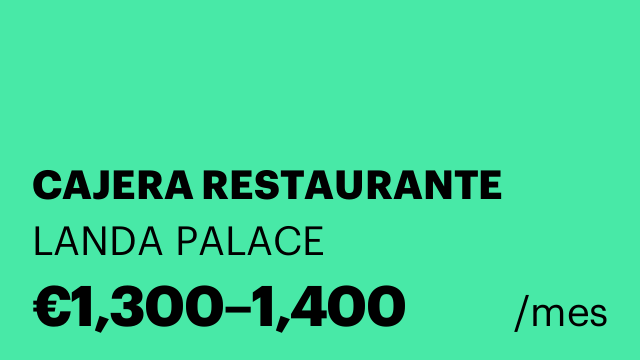 CAJERA RESTAURANTE