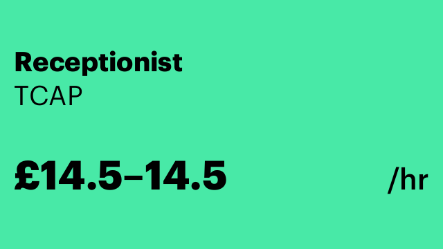 Receptionist