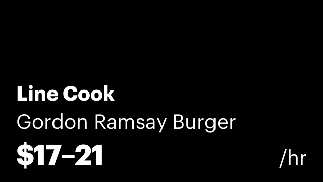 Line Cook