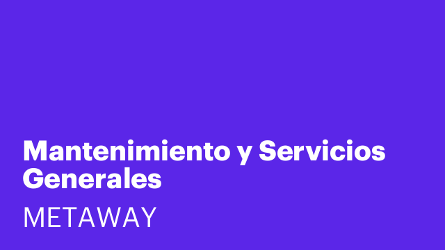 Mantenimiento y Servicios Generales