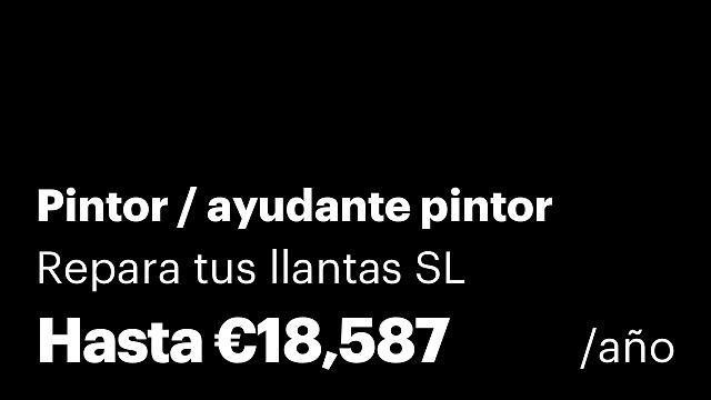 Pintor / ayudante pintor