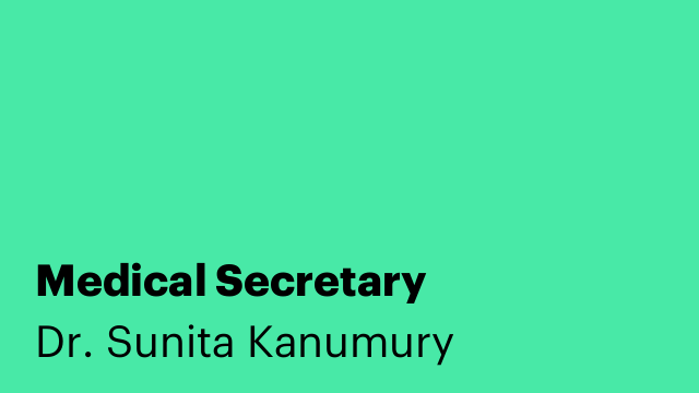 Medical Secretary