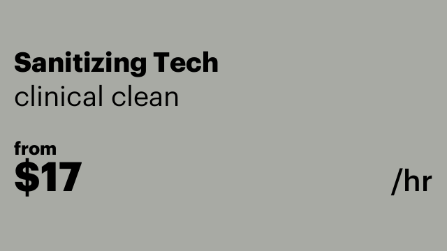 Sanitizing Tech