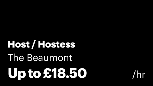 Host / Hostess