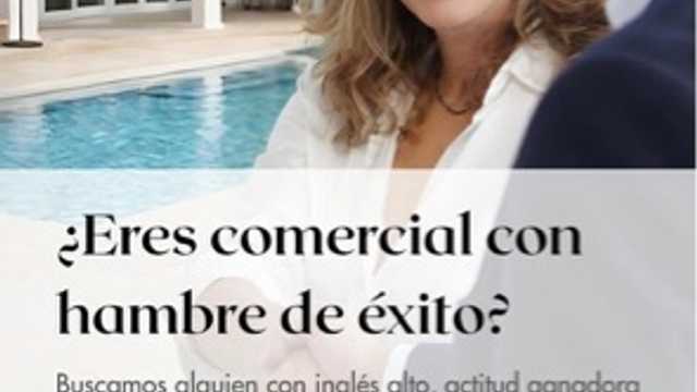Comercial y Captador/a
