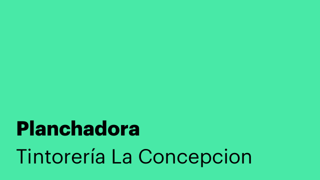 Planchadora