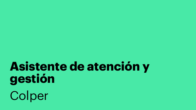 Asistente de atención y gestión