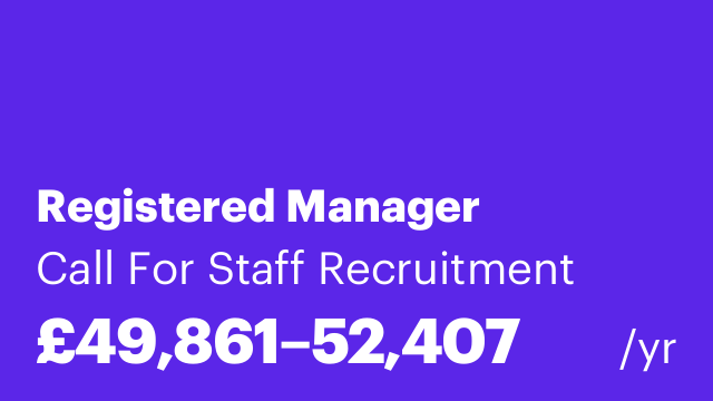 Registered Manager