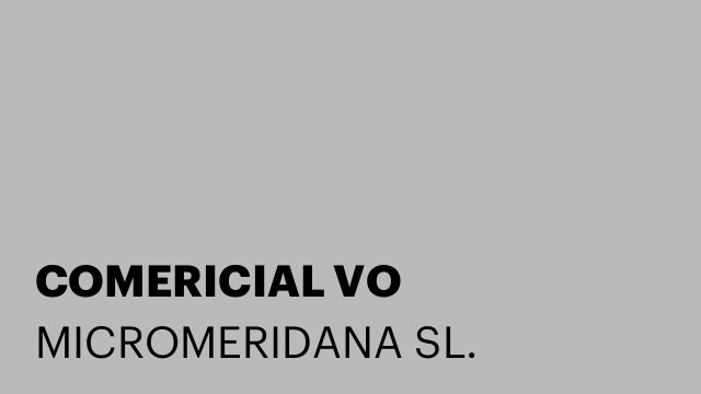 COMERICIAL VO