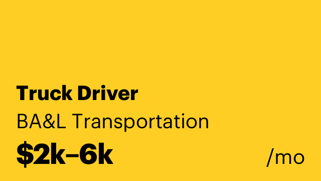 Truck Driver