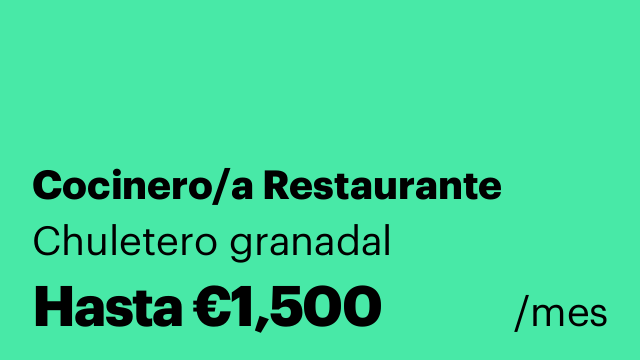 Cocinero/a Restaurante